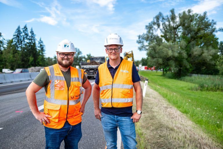 Baustelle Autobahn Dornbirn Nord
