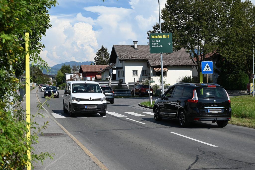 Plötzlich mehr Verkehr in Lustenaus Zellgasse &#8211; das ist der Grund