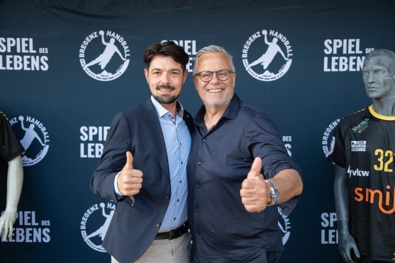 Handball Bregenz, Mannschaftspräsentation beim Tennisclub Bregenz