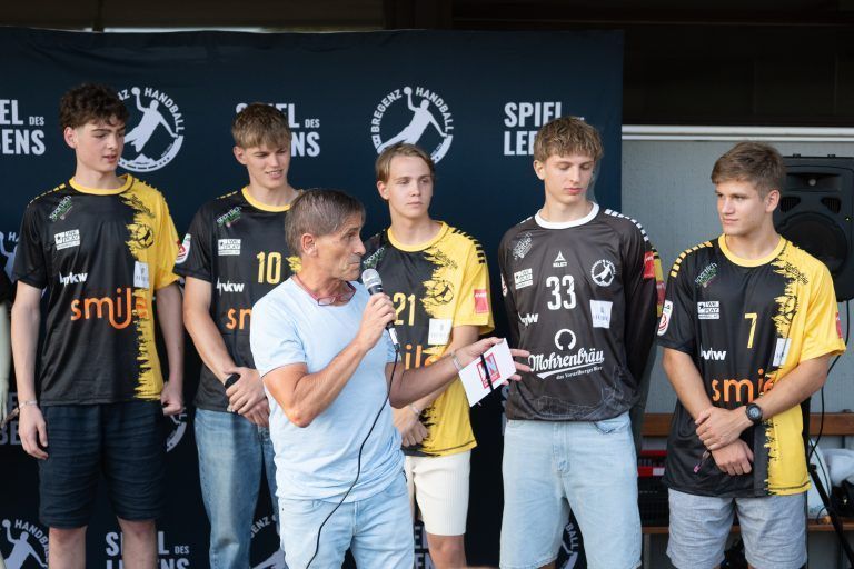 Handball Bregenz, Mannschaftspräsentation beim Tennisclub Bregenz