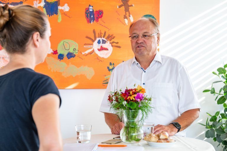 Bürgermeister Elmar Rhomberg ist zurück im Amt