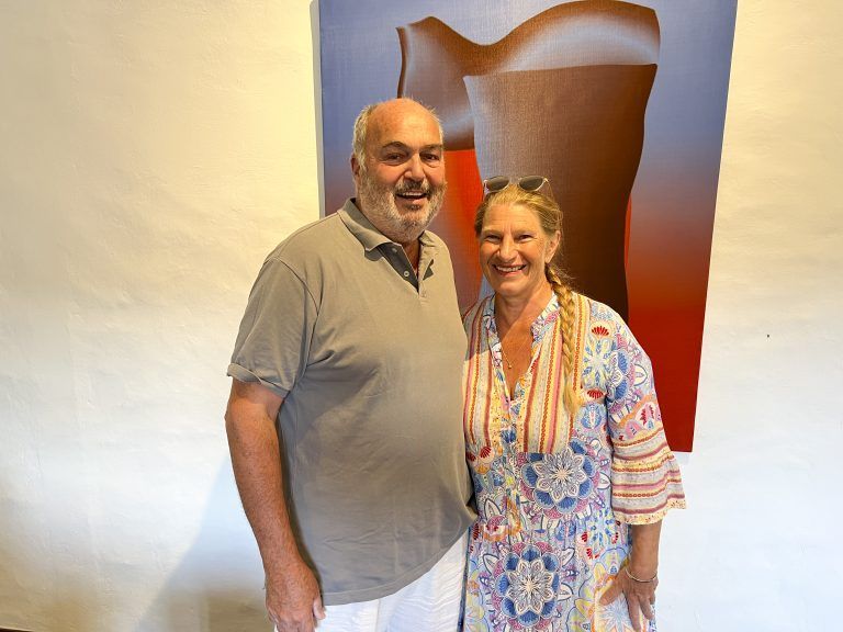Gastgeber Jutta und Matthias Scheyer