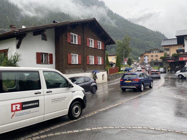Tunnelsperre arlberg