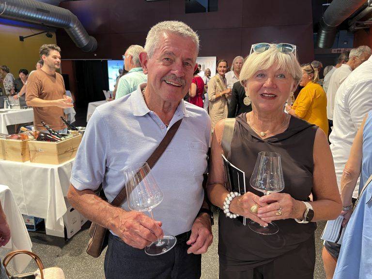 Ingrid und Gerhard Braun reisten aus dem Schwarzwald an