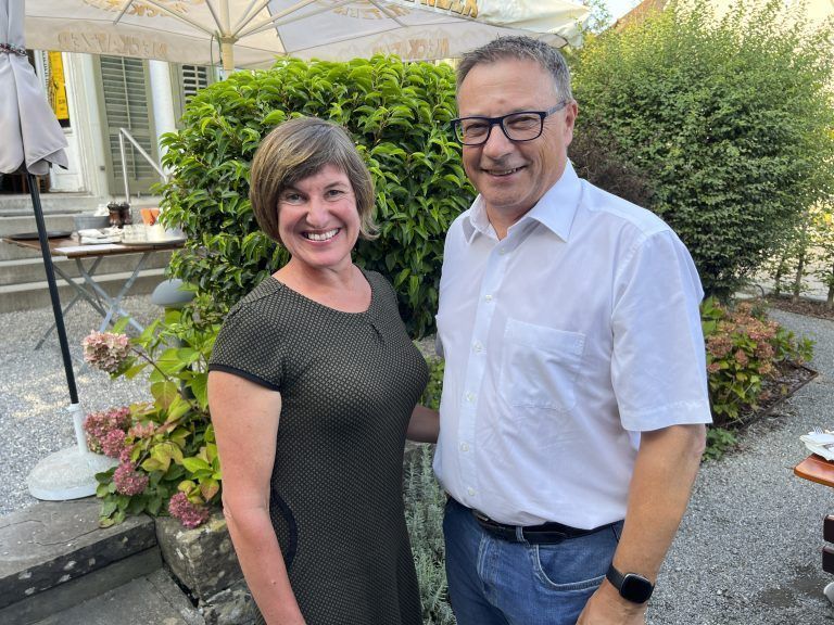 Judith Wellmann und Christophorus Schmid waren unter den Musikfans