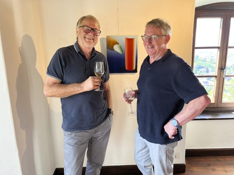 Jürgen Schmid und Claudius Beck (Kunststiftung Zeppelin Museum EV)