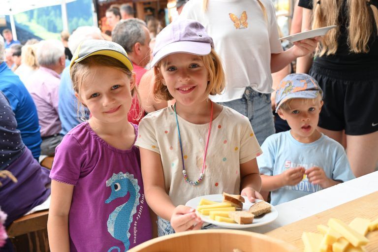 Käseanschnitt Alpe Gamperdona