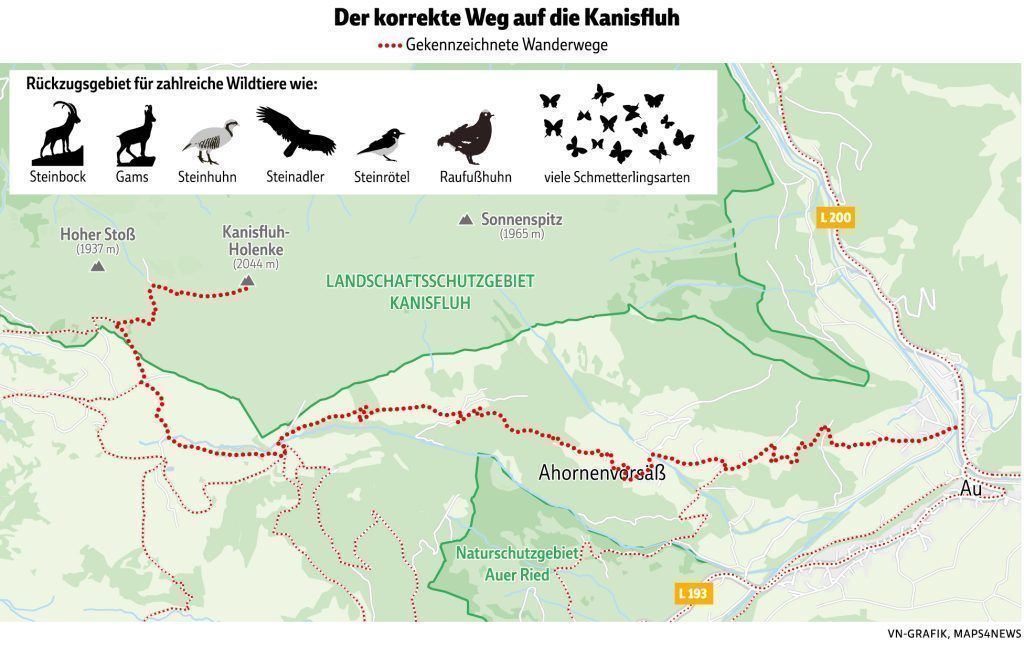 Aktion scharf gegen "Naturfrevler" auf der Kanisfluh