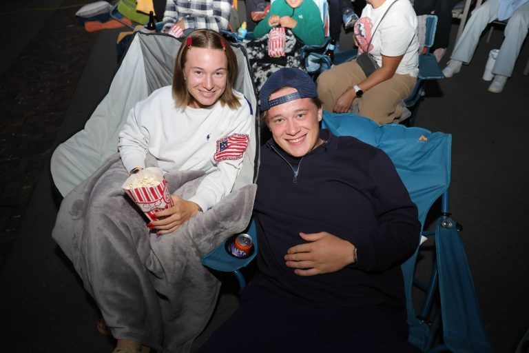 Zweites Tostner Sommerkino auf dem Kirchplatz