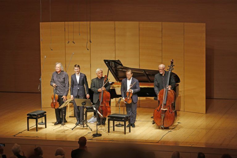 R. Capuçon, G. Caussé, C. Hagen, A. Posch, G. Bellom