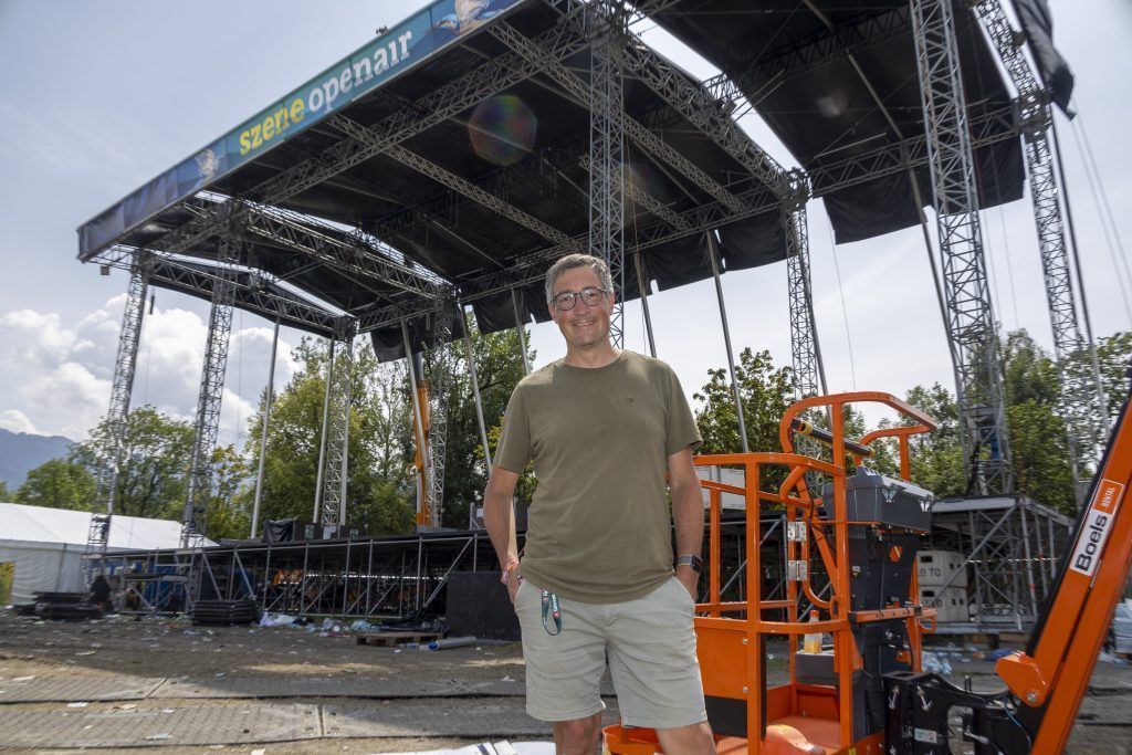 Ein müdes, aber glückliches Festivalteam