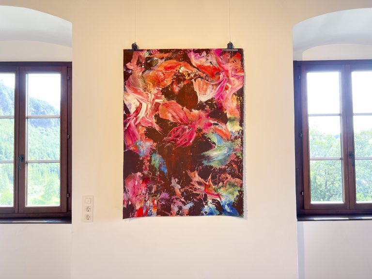 Theo Altenberg Werke zieren die Ausstellung