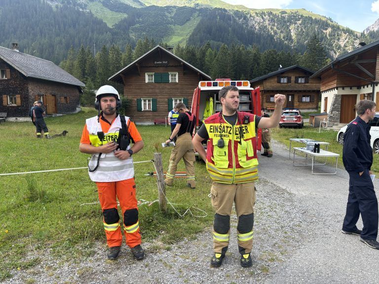 Waldbrandübung Nenzinger Himmel