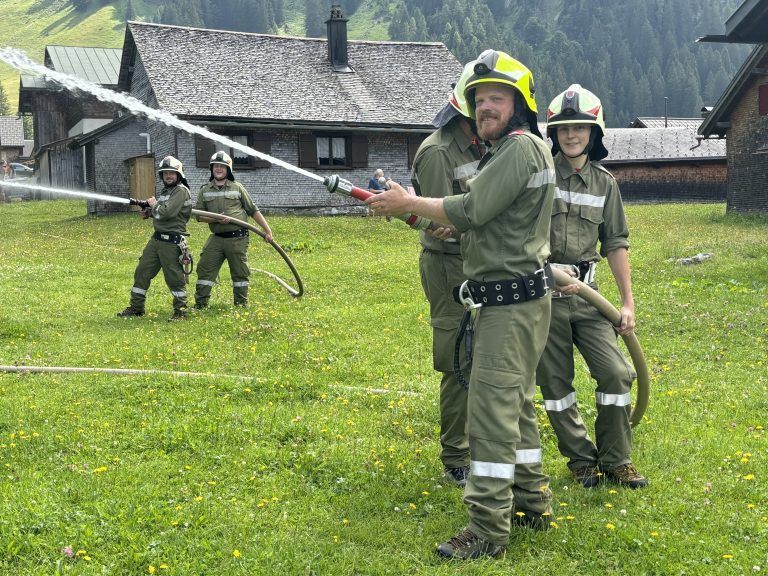 Waldbrandübung Nenzinger Himmel