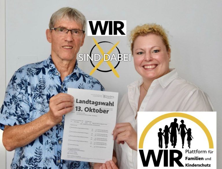Liste WIR Landtagswahl Christoph Alton Kandidatur