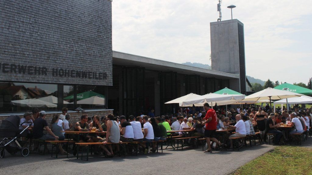Hohenweiler lädt zum „Feuerwehr-Feiertag“