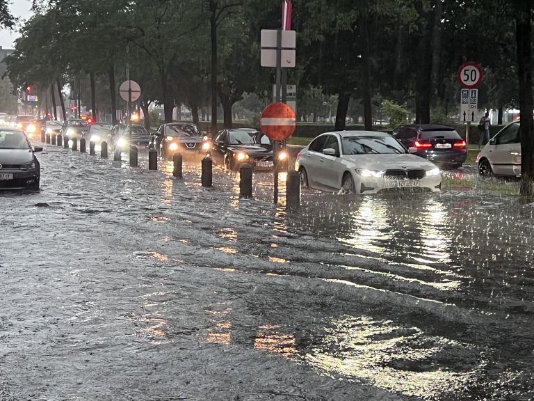 Unwetter in Vorarlberg