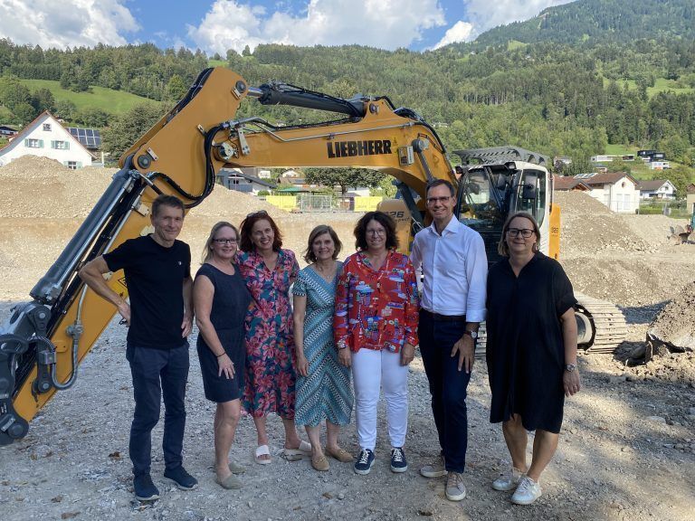 Spatenstich, Kindercampus Ludesch