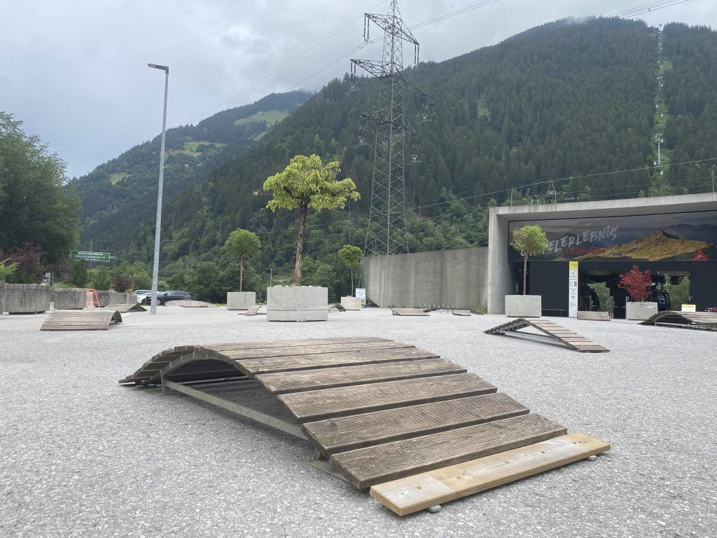 Hier entsteht ein neuer Pumptrack für das Montafon