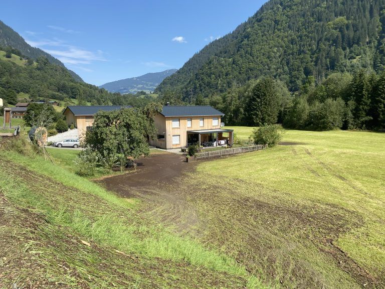 Murenabgang Galgenul, Aufräumarbeiten