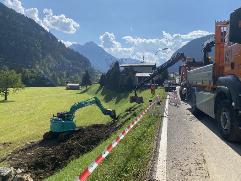 Murenabgang Galgenul, Aufräumarbeiten