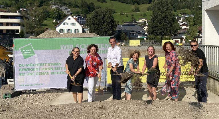 Spatenstich, Kindercampus Ludesch