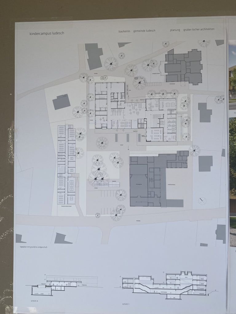 Spatenstich, Kindercampus Ludesch