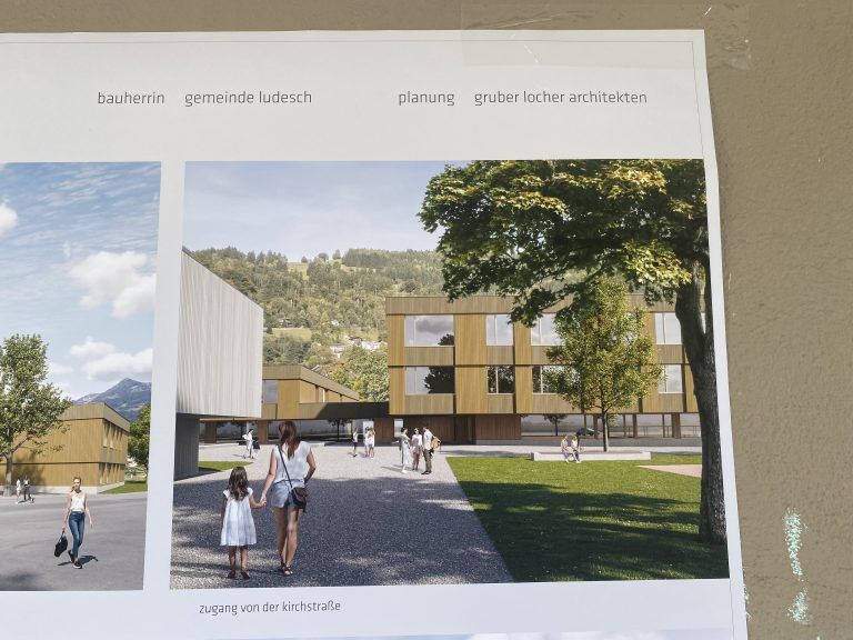 Spatenstich, Kindercampus Ludesch