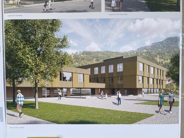 Spatenstich, Kindercampus Ludesch