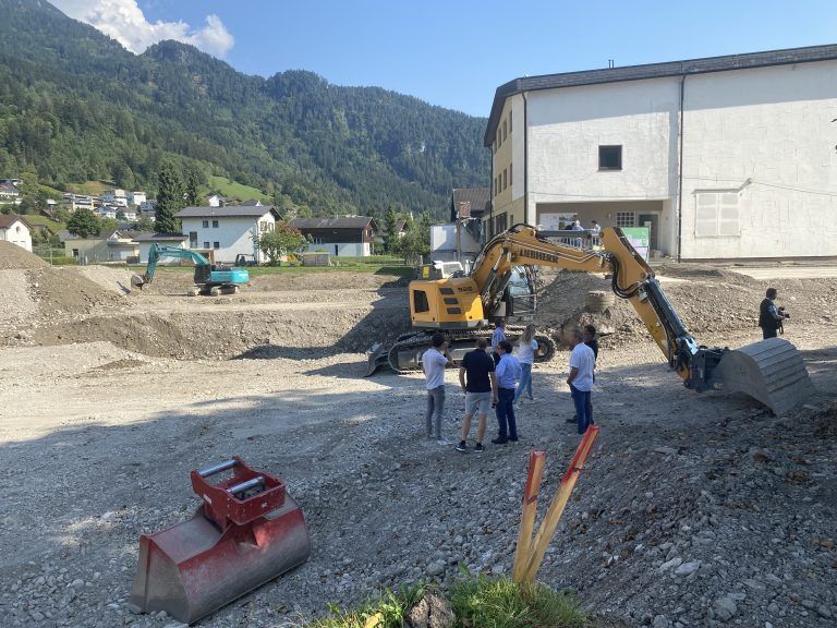 Spatenstich, Kindercampus Ludesch