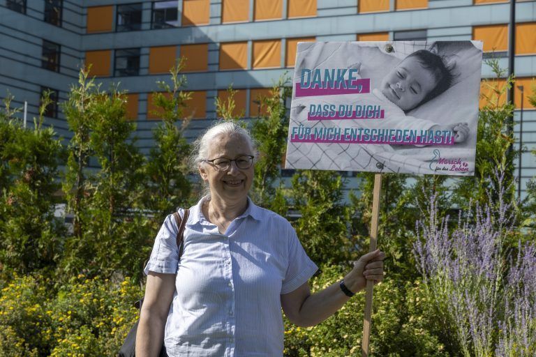 Fotos Reportage Bannmeile Abtreibungsgegner