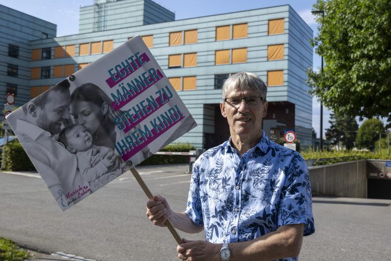 Fotos Reportage Bannmeile Abtreibungsgegner