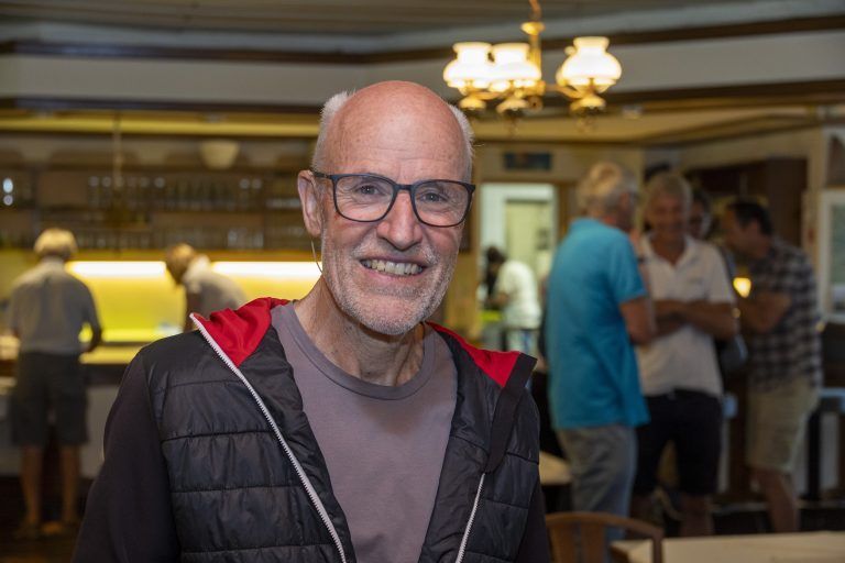 Public Viewing zur Olympiafahrt von Lukas Mähr mit Jubel