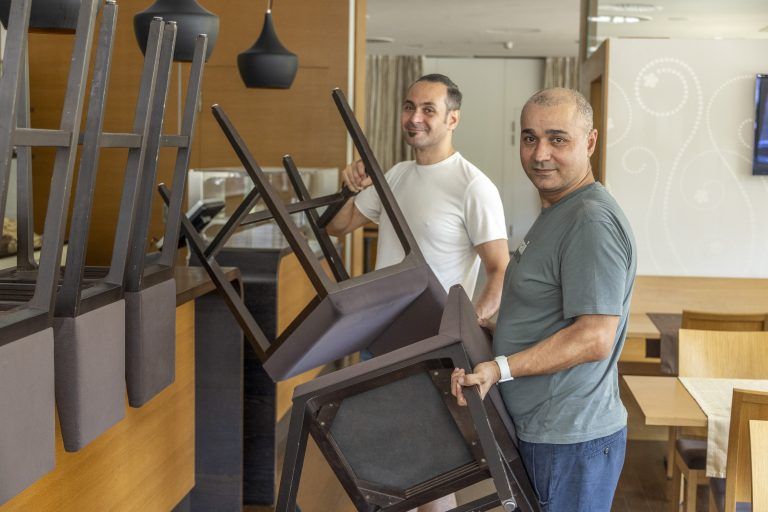 Neue Pächter Gasthaus Stern mit Murat Aygül und Ferdi Toy