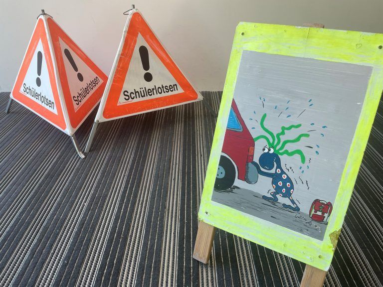 Volksschule Wallenmahd Schulwegplan