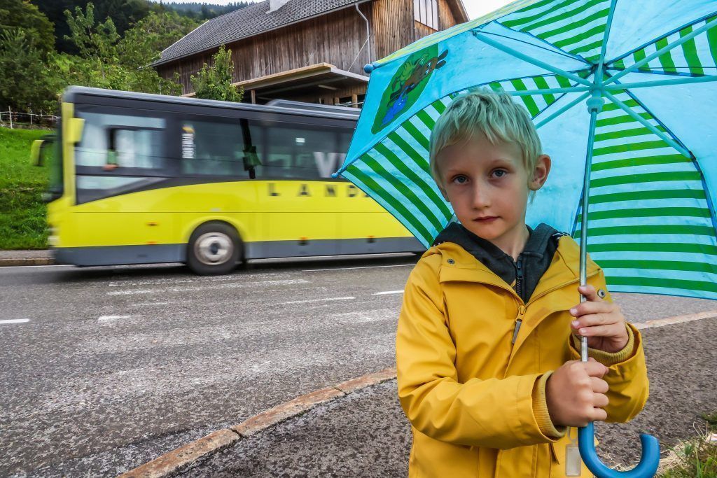 Warum Erik (7) und andere Kinder nun keinen Zebrastreifen zum Bus haben
