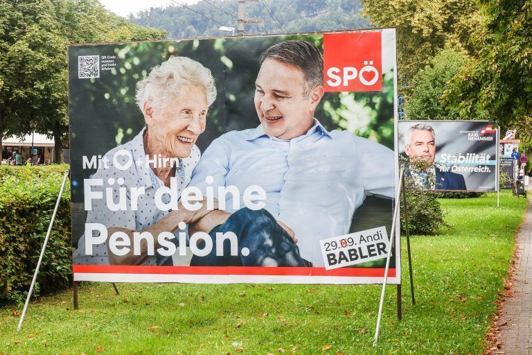 wahlplakat wahlplakate nationalratswahl