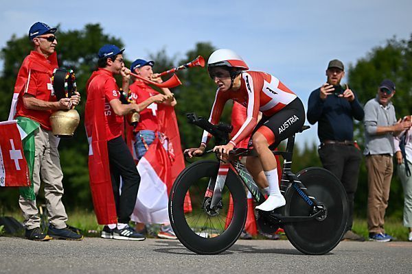 Schweinberger Sechste im WM-Einzelzeitfahren &#8211; Evenepoel 1.