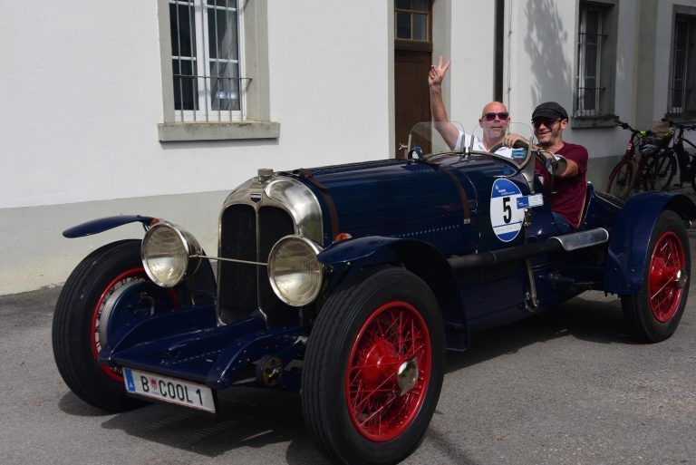 Harald Kirchmayr und Mario Schallert - 11. "drive2help" - von Sennwald zum Kloster Mehrerau