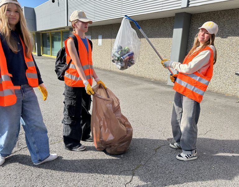 manches war "igiittt" - "World cleanup day" in Rankweil