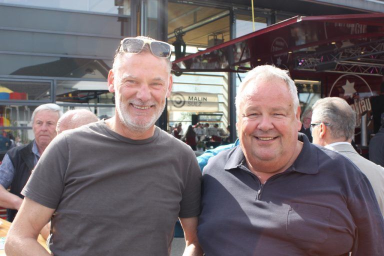 Jogi mit Altbürgermeister Karl Wutschitz - Sulz Kilbi 2024