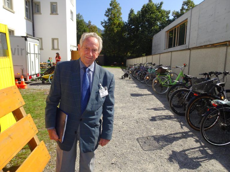 Armin Gstihr stand bereits in den Startlöchern für die Klosterführungen. - Ein Fest für die ganze Familie - Klosterfest Dornbirn 2024