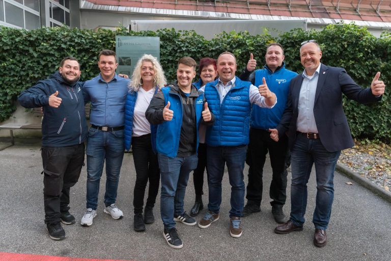 Die Vorarlberger FPÖ feiert ihr "blaues Wunder" in Hohenems