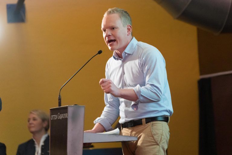 Die Vorarlberger FPÖ feiert ihr "blaues Wunder" in Hohenems