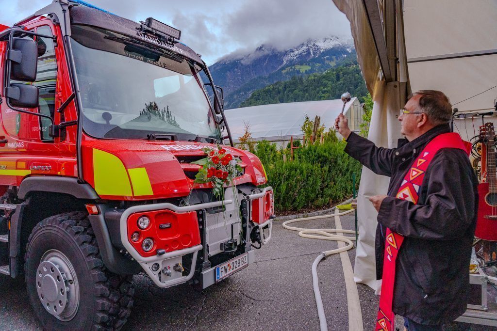 Neue Fahrzeuge für die Ortsfeuerwehr Vandans