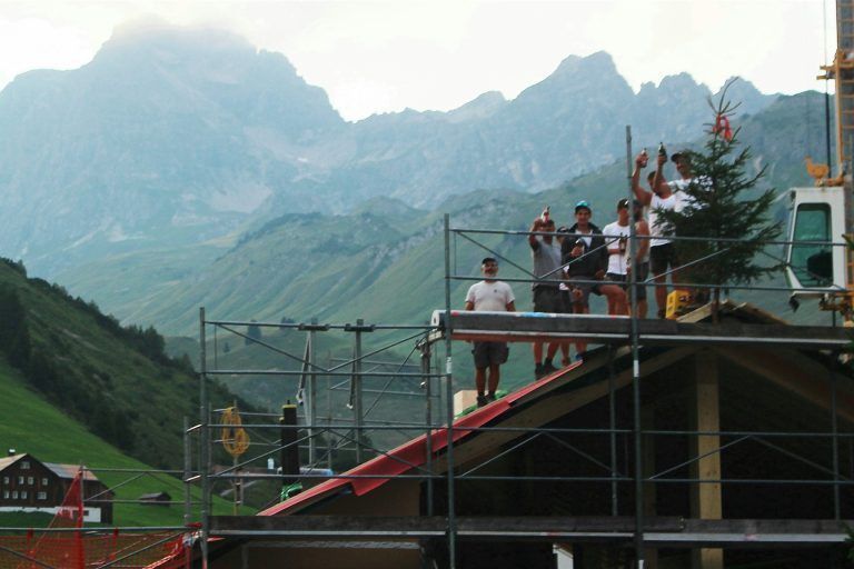 Dachgleiche Skischule