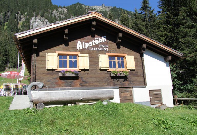 Alpstöbli Tafamunt - © Roman Sandrell