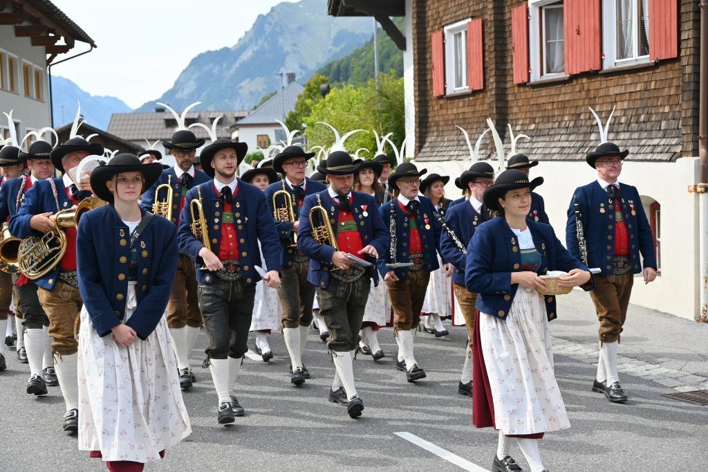 Musikanten feierten