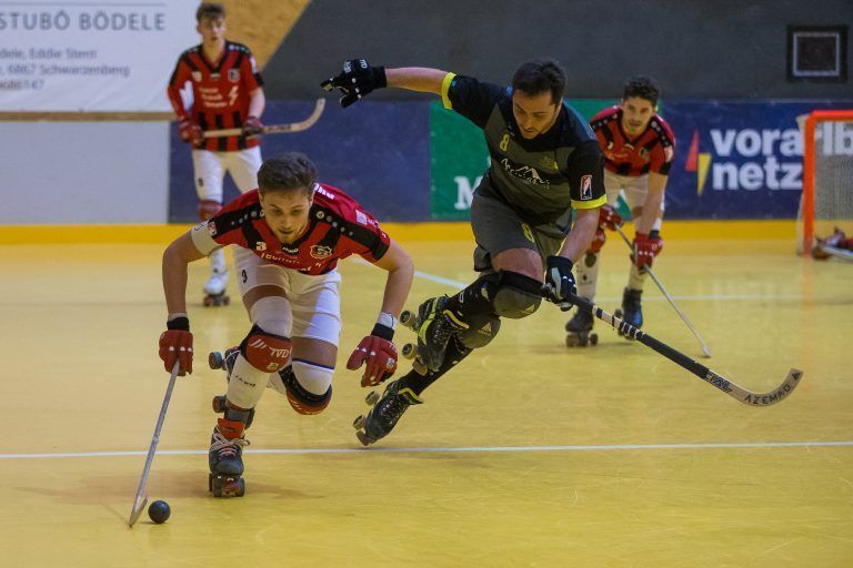 Rollhockey Schweizer Nati A: Derby RHC Dornbirn vs. RHC Wolfurt