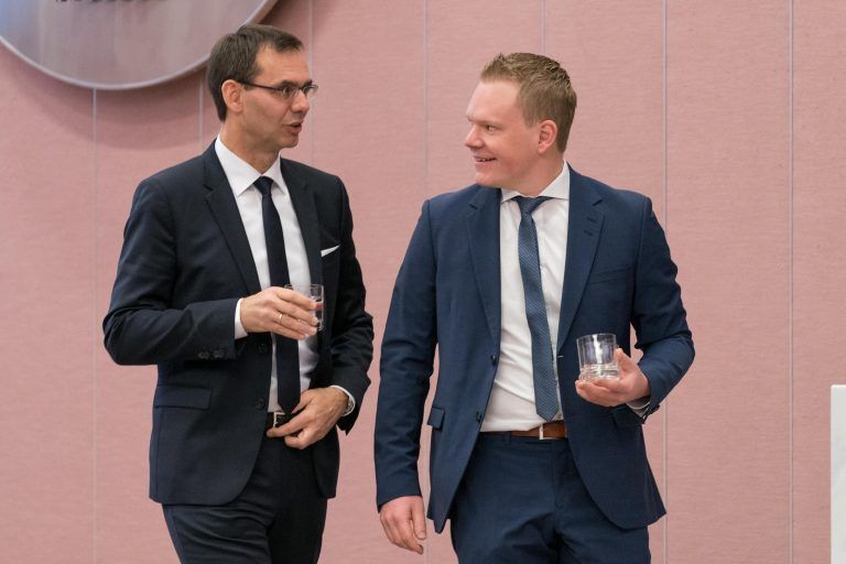 Landeshauptmann Mag. Markus Wallner und Christof Bitschi FPÖ